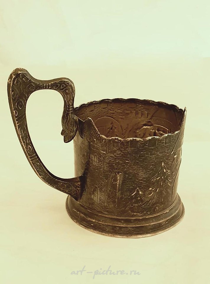 Russian silver , RUSSIAN SILVER CUP HOLDER