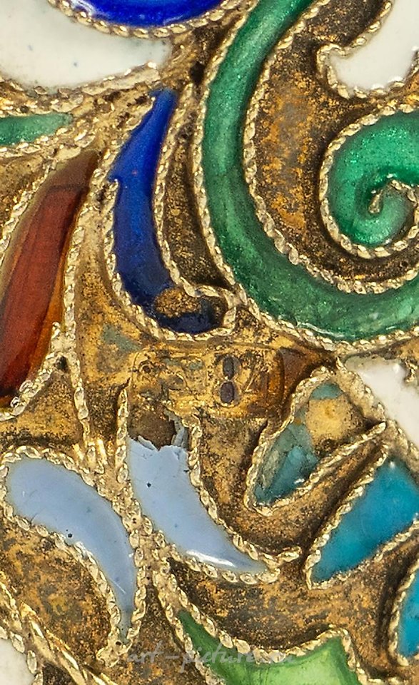 Русское серебро , Держатель для монет с тремя отделениями.