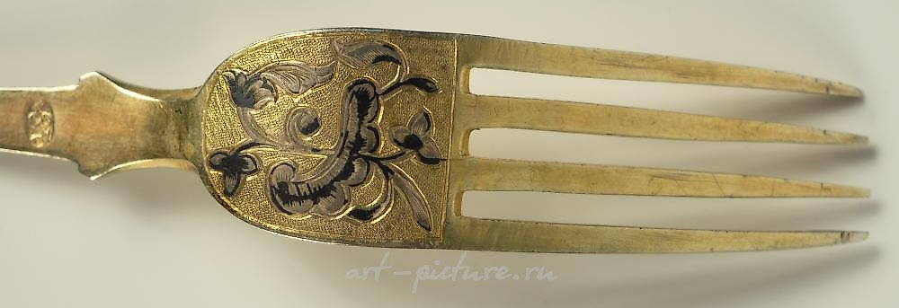 俄罗斯银 , 盒装六只茶匙