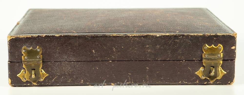 俄罗斯银 , 盒装六只茶匙