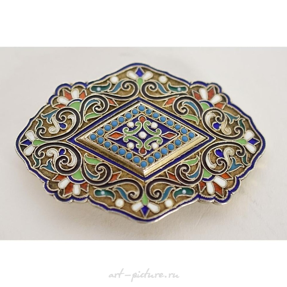 Russian silver , Russian Silver 84. Spoon. c 1865 - 1916. Makers mark Gustav ...