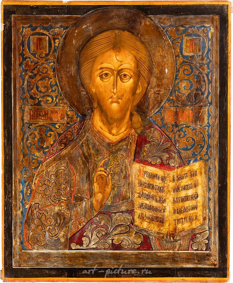 俄罗斯银 , 大型基督全能者像的圣像