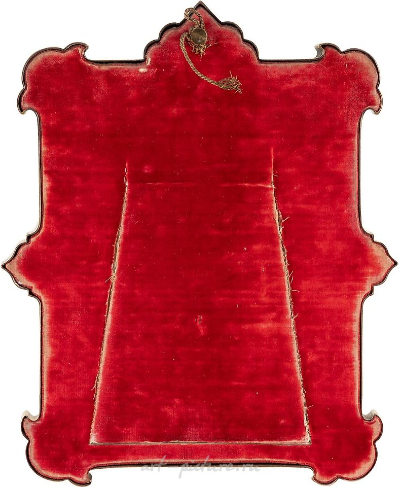 Russian silver , AN ICON SHOWING CHRIST PANTOKRATOR WITH SILVER-GILT OKLAD WI...