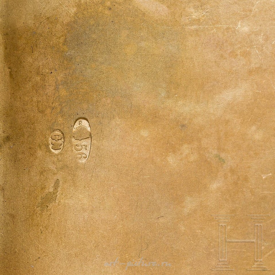 Русское серебро , Золотой сигаретный кейс, Санкт-Петербург