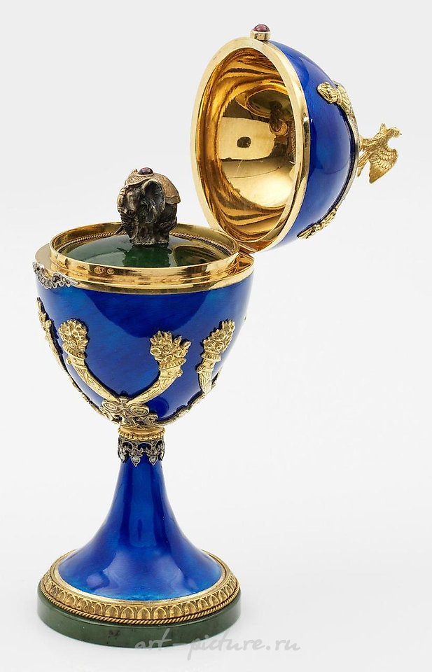 Russian silver , Prunk-Ei