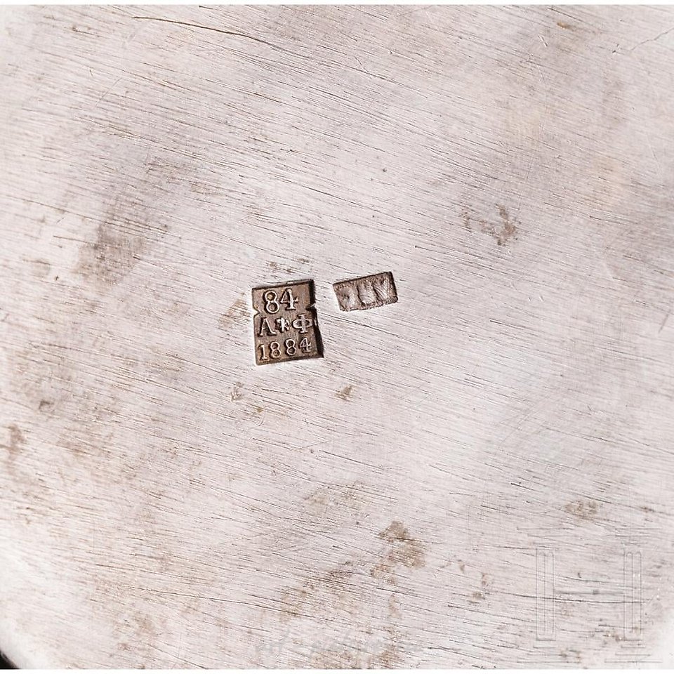 Русское серебро , Русский серебряный чайный набор из трех предметов, Санкт-Петербург