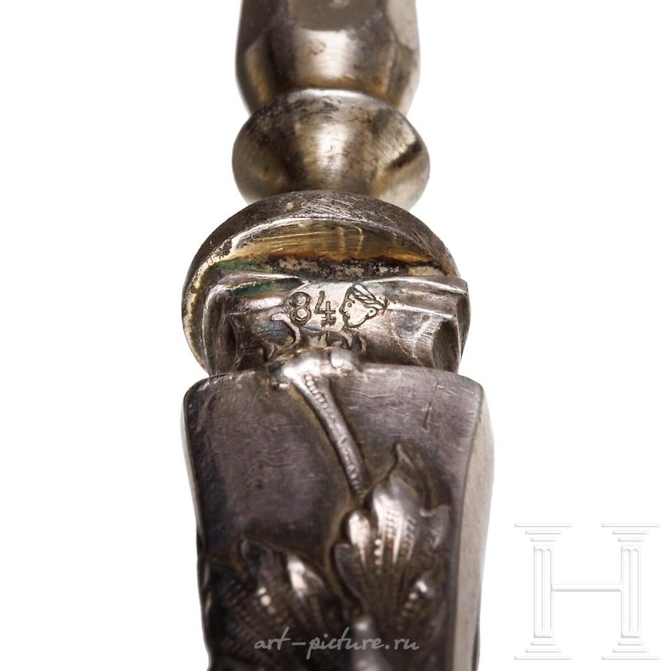 Russian silver , Silver, tiny remains of gilding