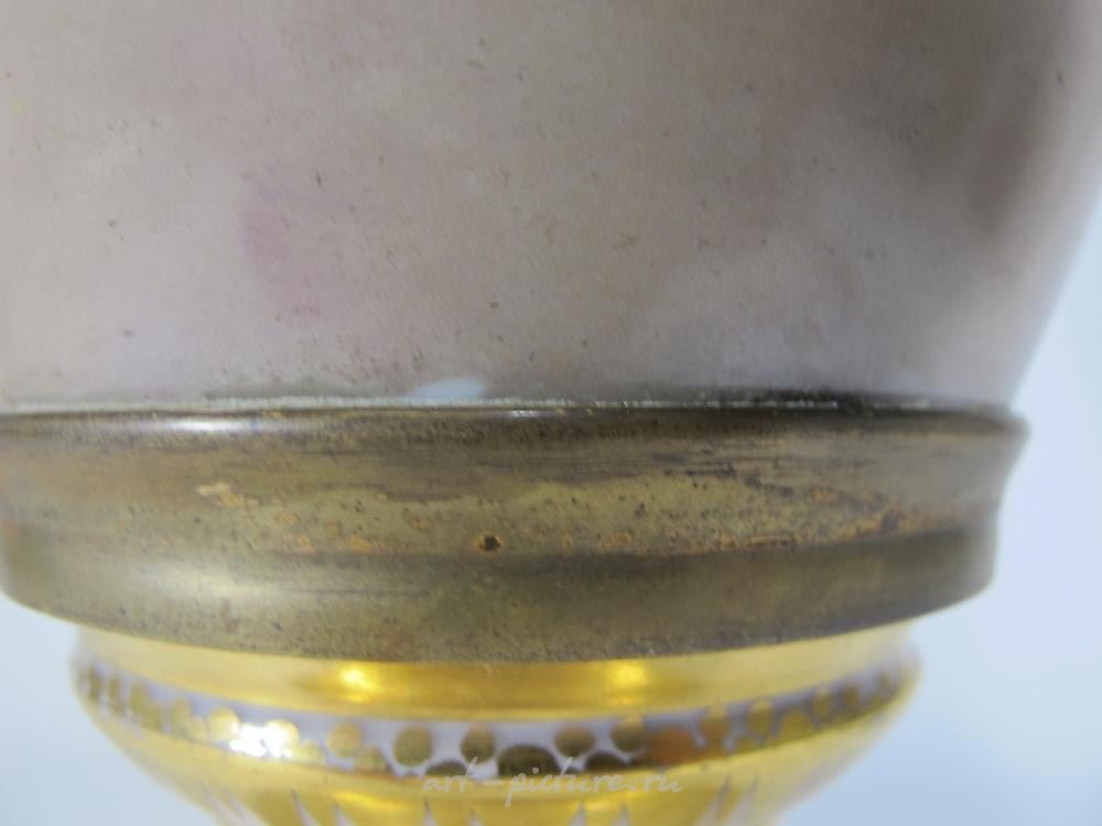 Royal Vienna Porcelain , Antique French Chinoserie bronze & porcelain centerpiece