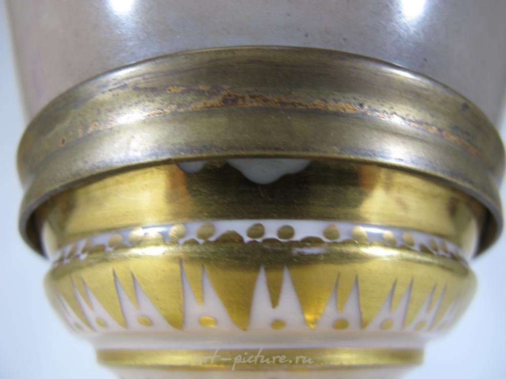 Royal Vienna Porcelain , Antique French Chinoserie bronze & porcelain centerpiece