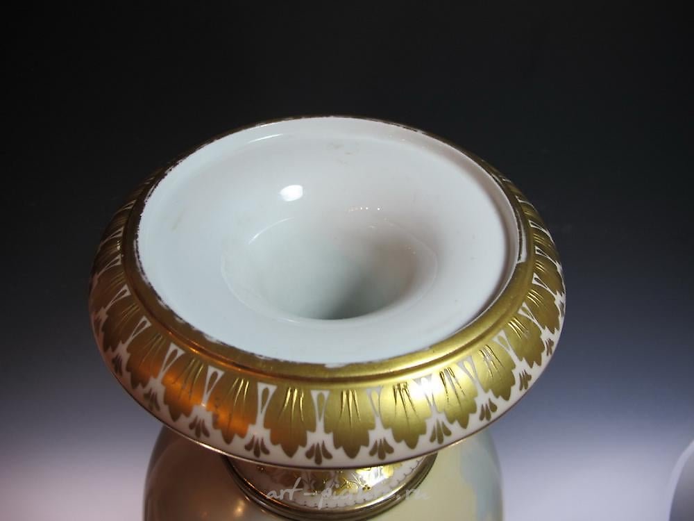 Royal Vienna Porcelain , Antique French Chinoserie bronze & porcelain centerpiece