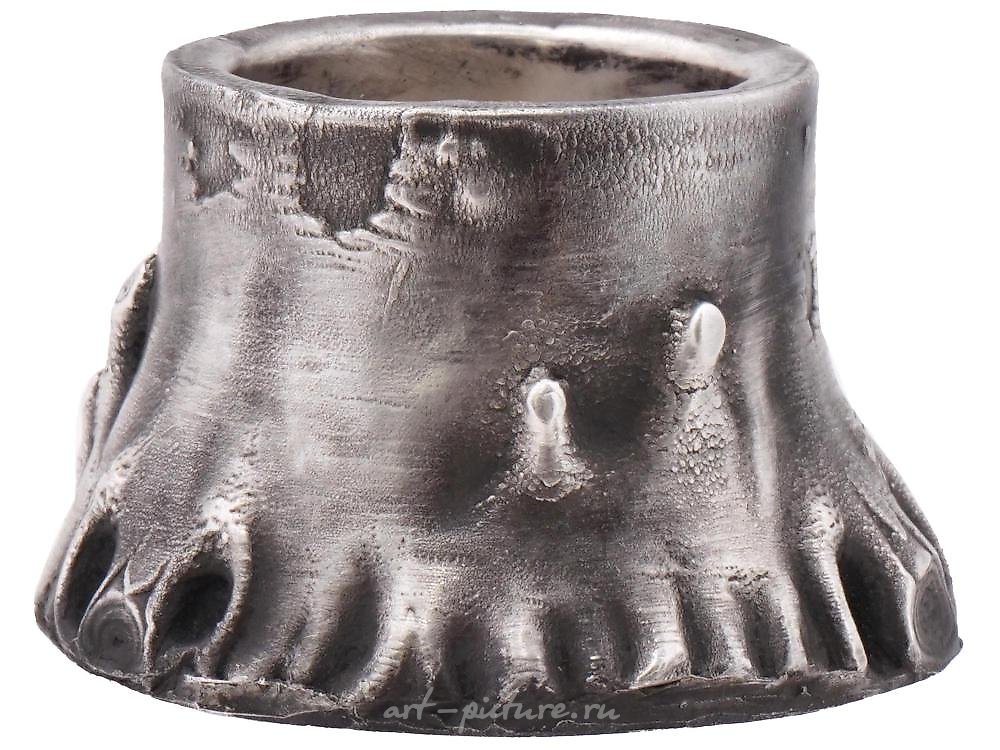 Russian silver , RUSSIAN 84 SILVER STUMP SALT CELLAR