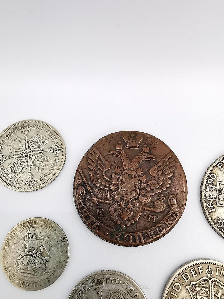 Русское серебро , Коллекция британских и мировых монет