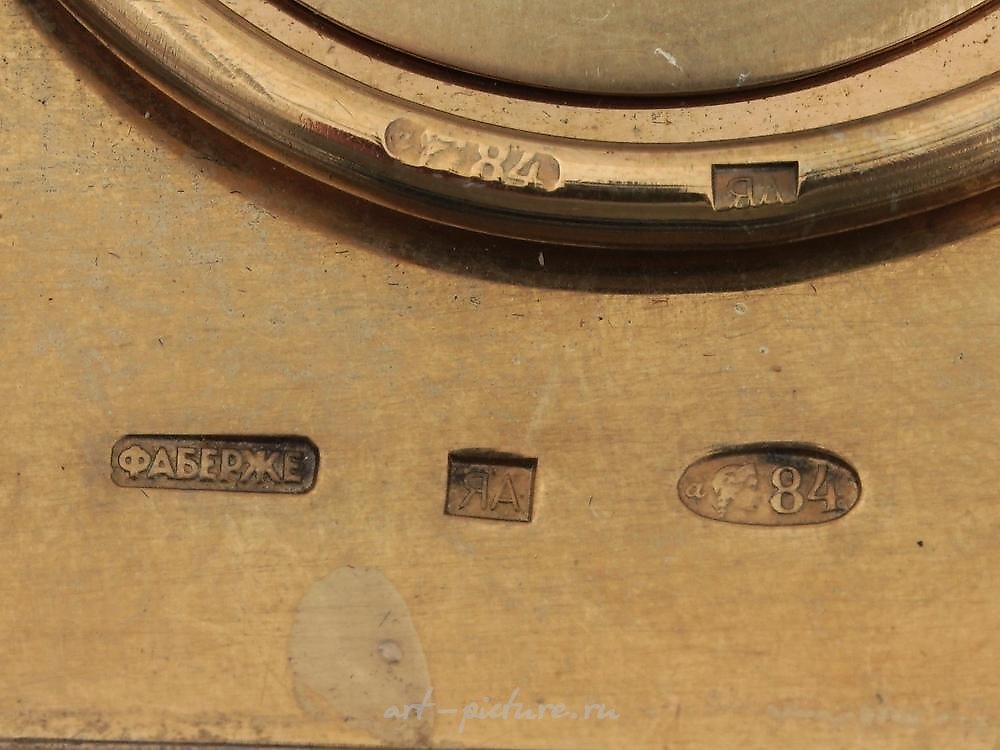 Russian silver , RUSSIAN SILVER ENAMEL DIAMONDS NICHOLAS II FRAME