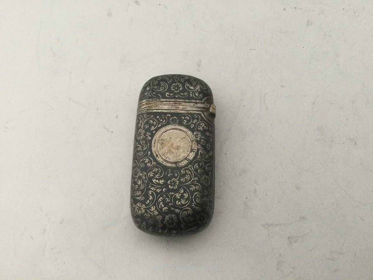 俄罗斯银 , 各种银制和镀金金属盒子的收藏品