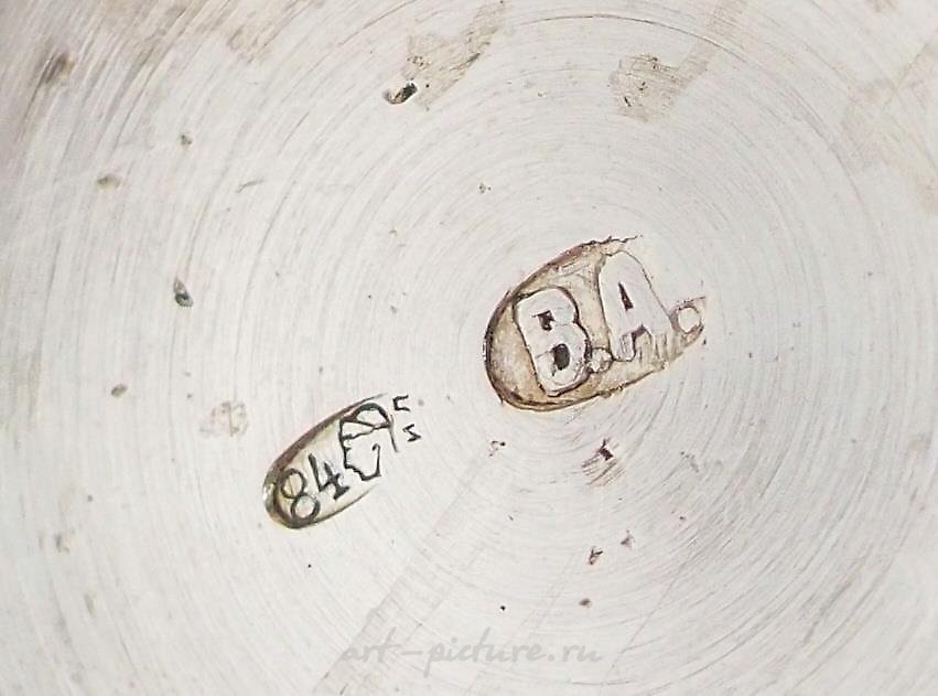 俄罗斯银 , 俄罗斯银质珐琅杯