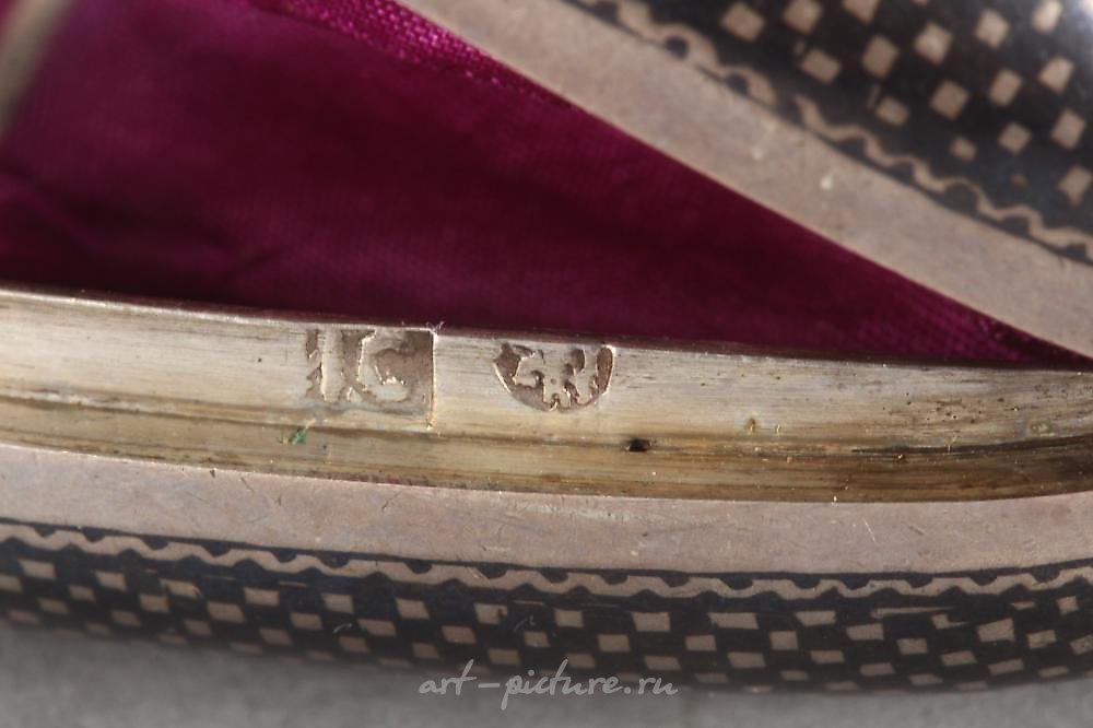 Russian silver , 19th Century Russian Silver Coin Purse