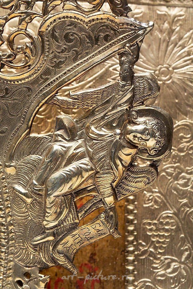 Русское серебро , Русская икона "Богоматерь Одигитрия"