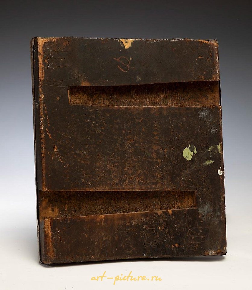 Russian silver , Russian icon of the 19th century. "The Protection of the Mother of God"