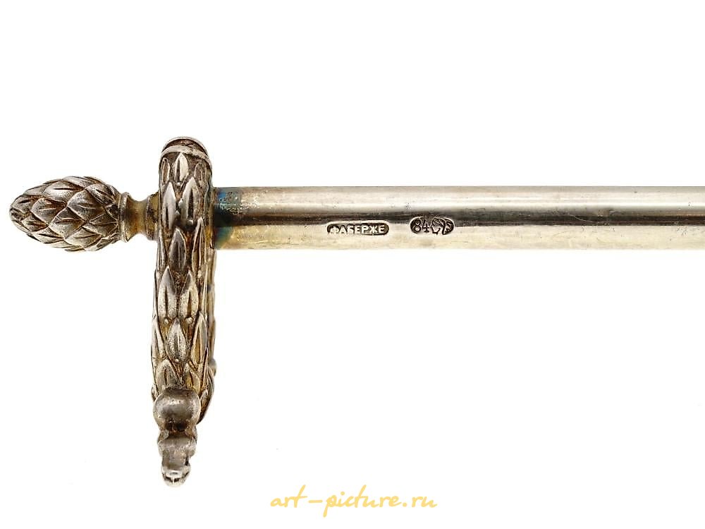 俄罗斯银 , 四个俄罗斯制造的84纯度的银刀架