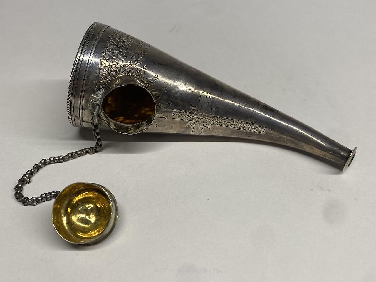 Russian silver , RUSSIA
84 zolotniks silver purse (875 thousandths),...