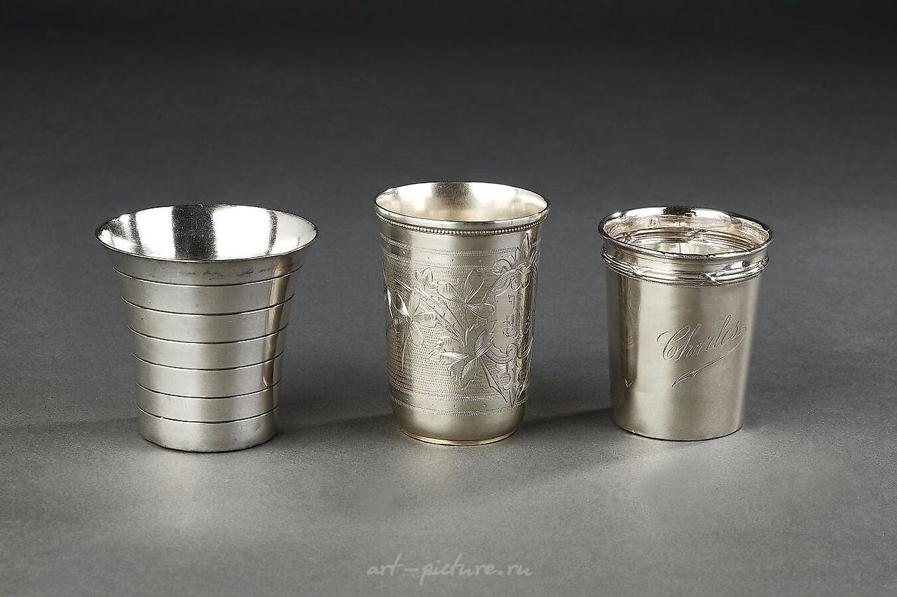 俄罗斯银 , 三个银酒杯