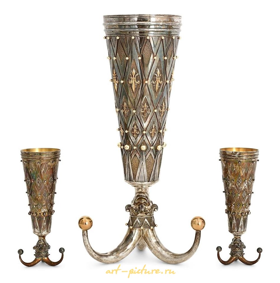 Russian silver , Mihail Chemiakin (Russian, b. 1943)