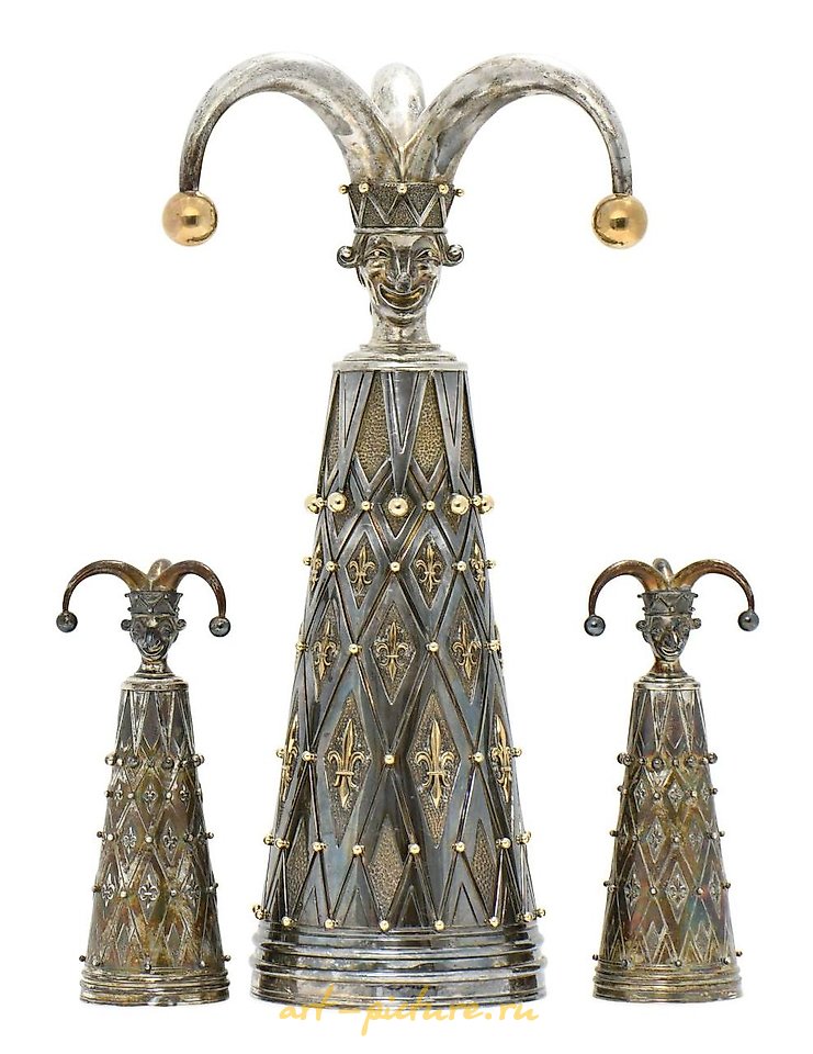 Russian silver , Mihail Chemiakin (Russian, b. 1943)