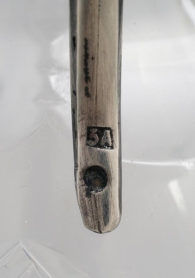 Russian silver , A 19th century Russian cut-glass silver-mounted decanter