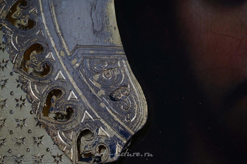 Русское серебро , Русская православная икона Христа Вседержителя, 1860 год