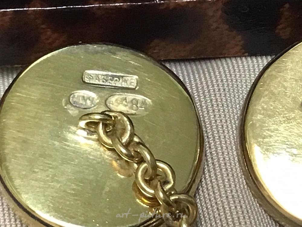 Русское серебро , Серебряная подвеска Российской империи 84 проба с позолотой, бриллиантами и интаглио с изображением собаки и...