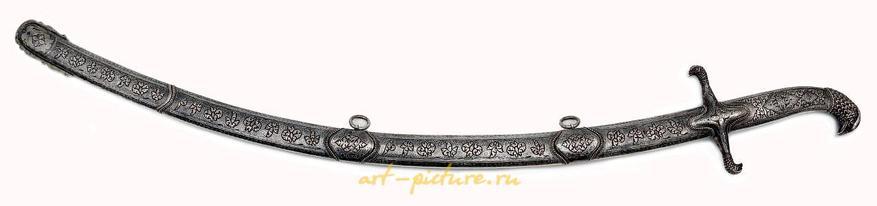 Russian silver , A Fabulous Russian Imperial Presentation Sword in Niello Silver...