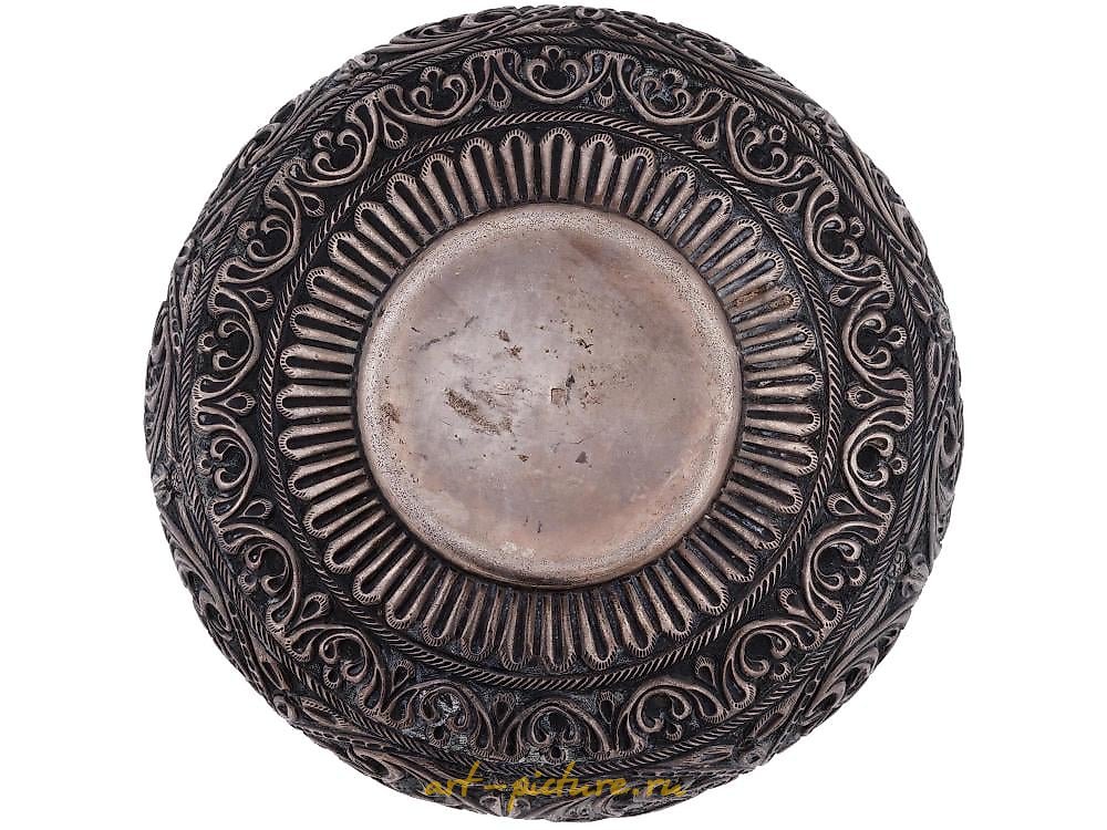 俄罗斯银 , 古董俄罗斯帝国布哈拉水仪式容器