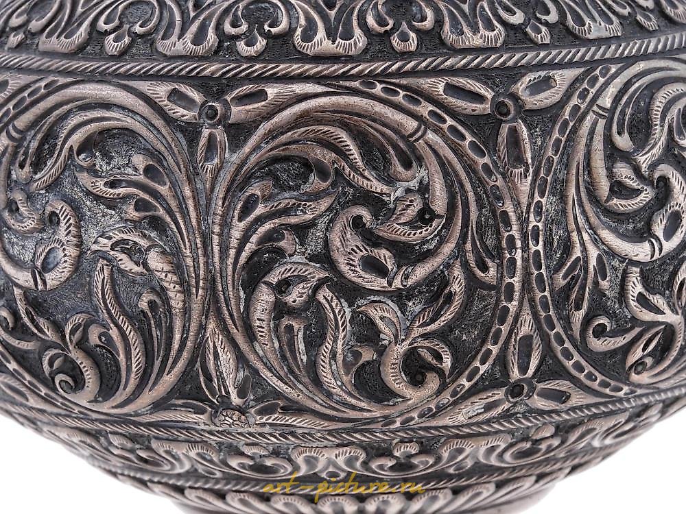 俄罗斯银 , 古董俄罗斯帝国布哈拉水仪式容器