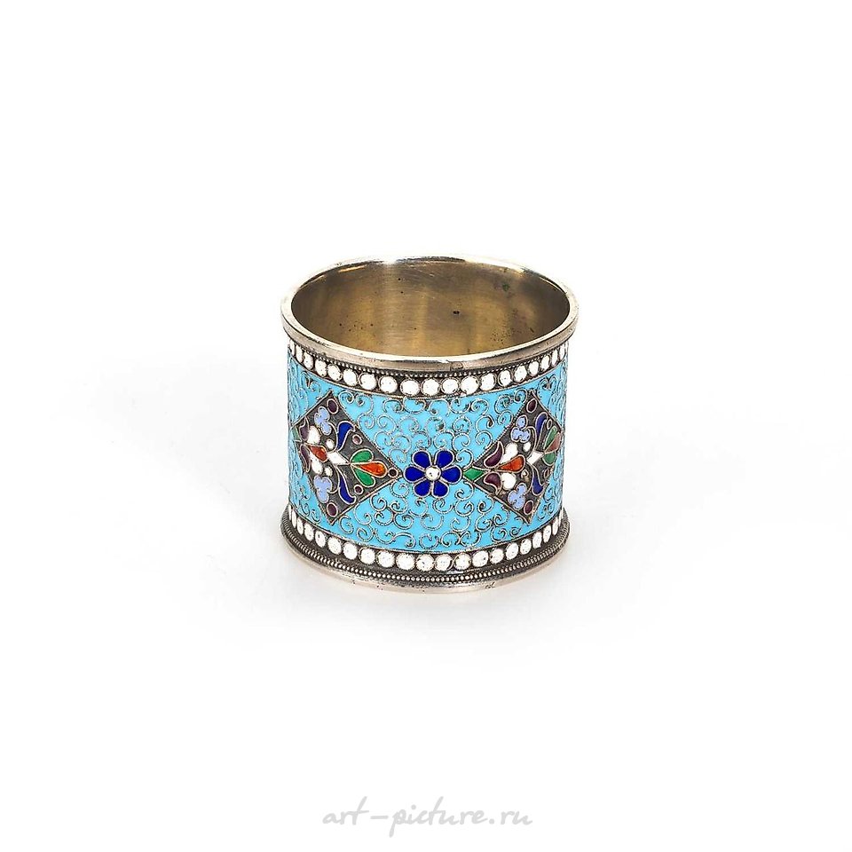 Русское серебро , Русская серебряная подставка для салфеток