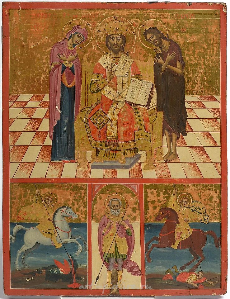 俄罗斯银 , 木制的图标