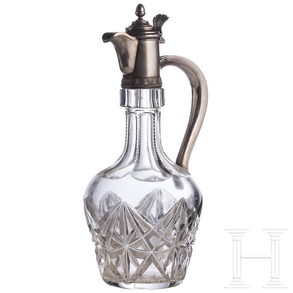 俄罗斯银 , 俄罗斯玻璃瓶，银框