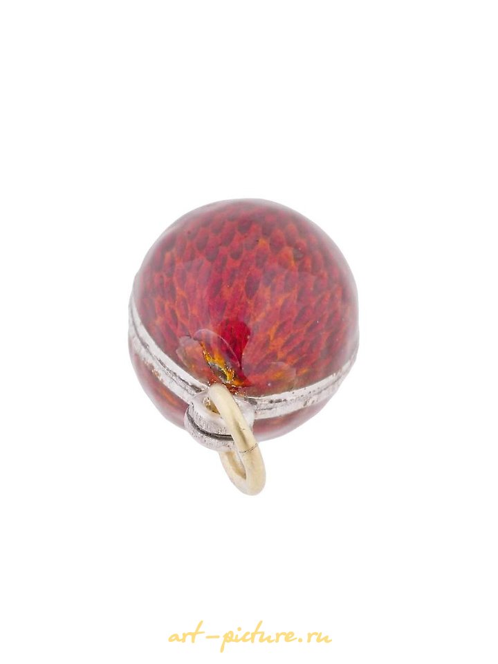 俄罗斯银 , 镀金和镂空琺瑯的银蛋