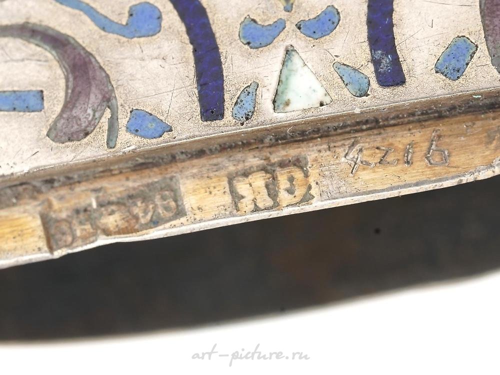 俄罗斯银 , 皇家俄罗斯银质珐琅打火机座