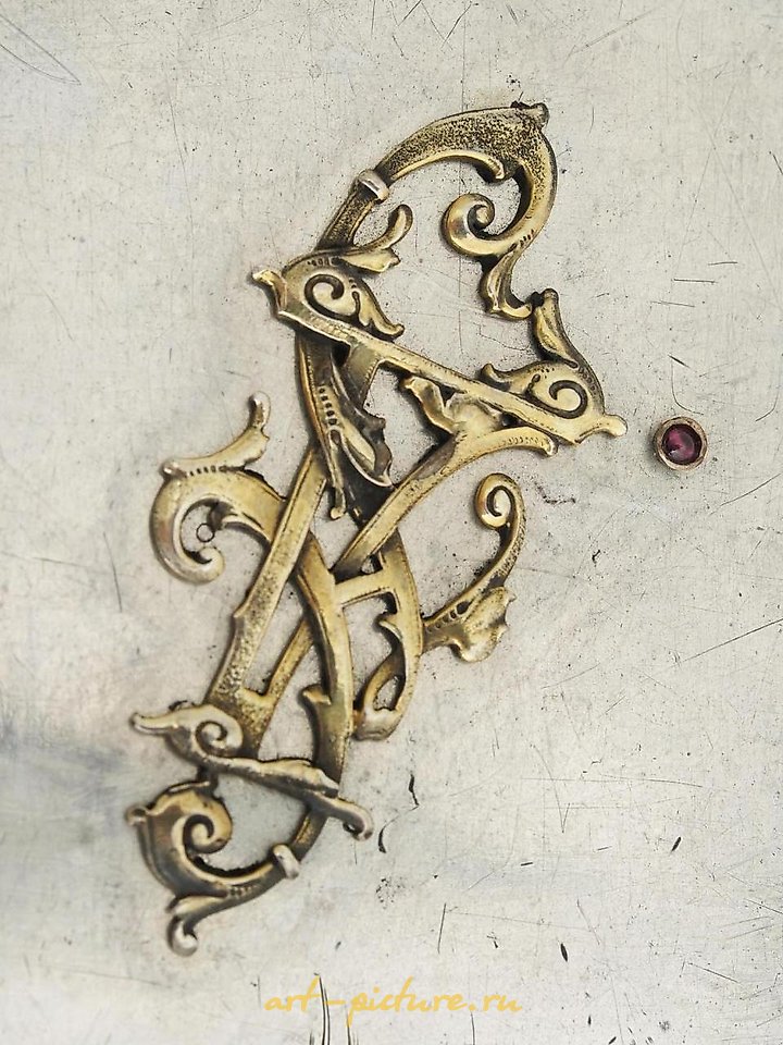 俄罗斯银 , 古董俄罗斯银质手包-手拿包，出自S.弗罗洛夫。