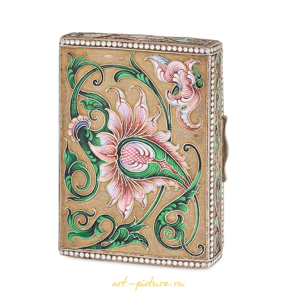 俄罗斯银 , 稀有的古董：俄罗斯皇家银质珐琅。