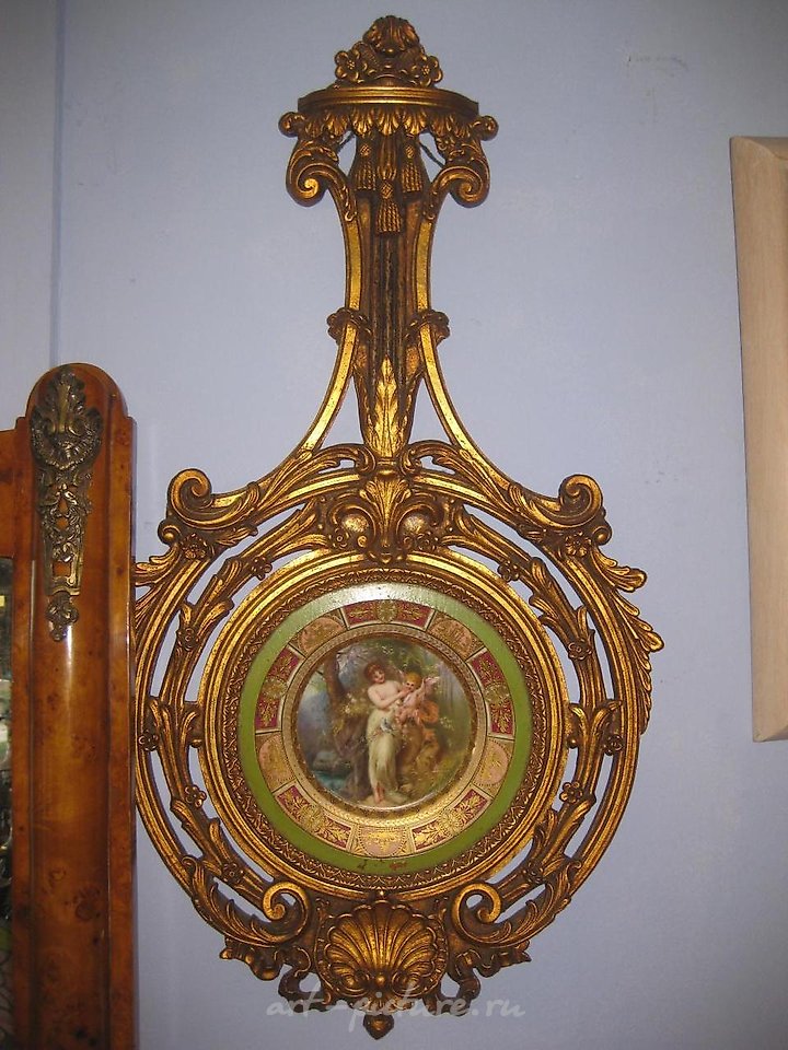 Royal Vienna Porcelain , Royal Vienna porcelain plate, Ackerman & Fritze 19th c