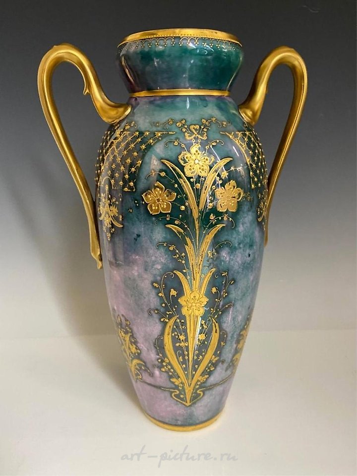 Royal Vienna Porcelain , A MAGNIFICENT PORTRAIT ROYAL VIENNA VASE