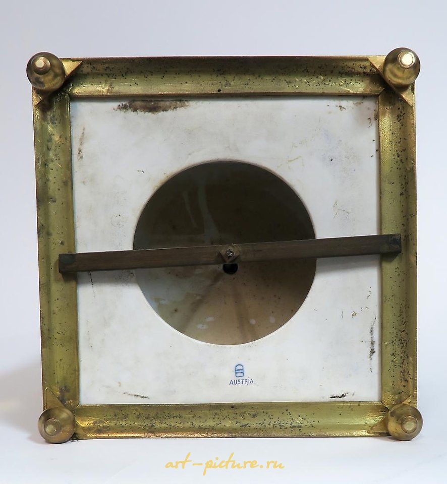 Royal Vienna , Антикварные венские часы XIX века из фарфора и бронзы