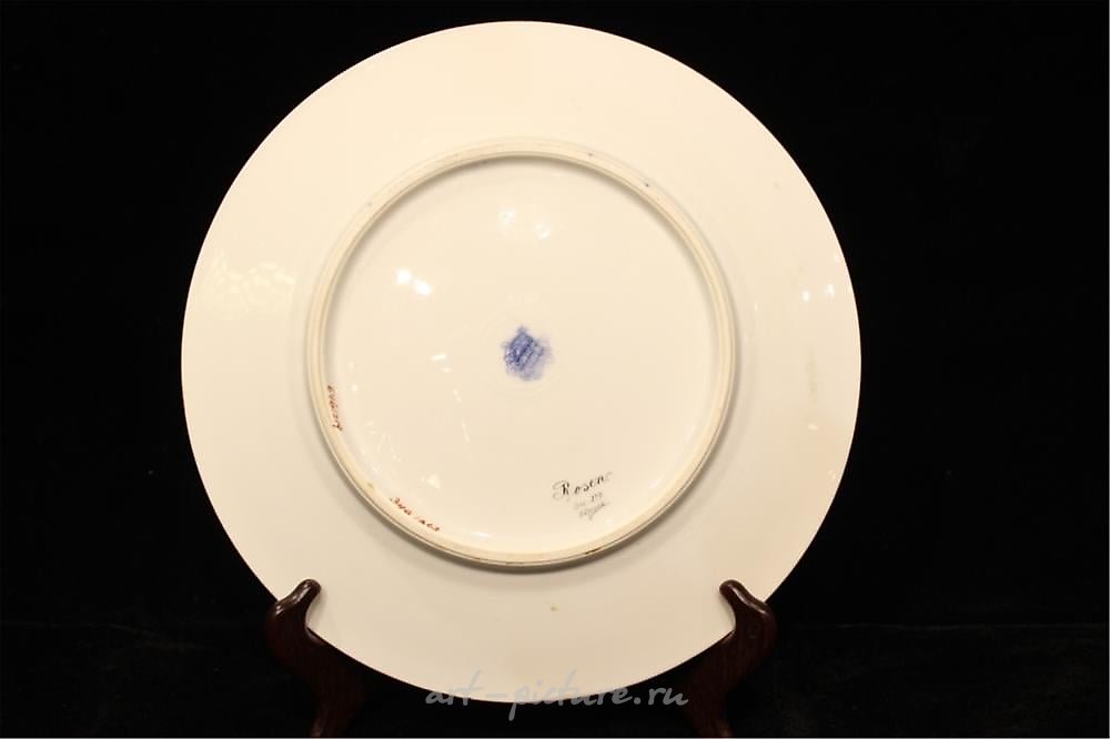 Royal Vienna Porcelain , ROYAL VIENNA PORCELAIN PLATE IN FRAME