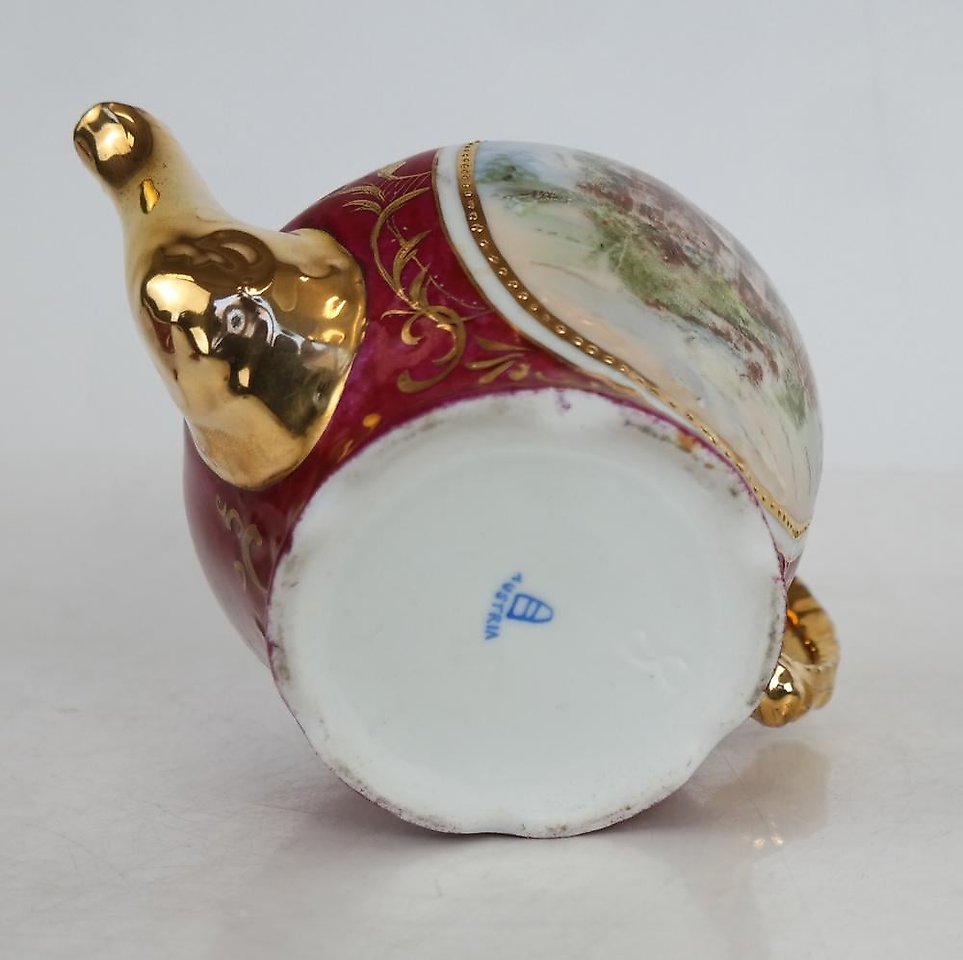 Royal Vienna Porcelain , Royal Vienna Austrian Porcelain Vessels (3)