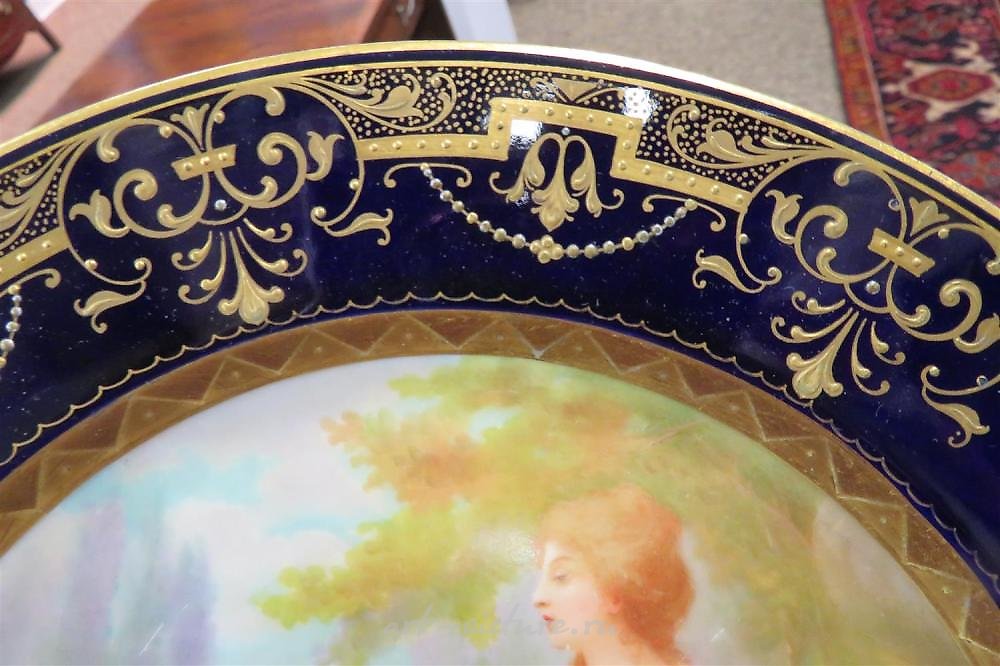 Royal Vienna Porcelain , Royal Vienna Porcelain Cabinet Plates (4pcs)