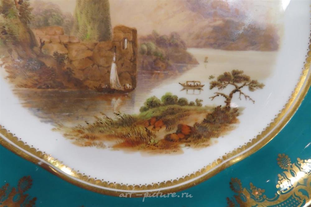 Royal Vienna Porcelain , Royal Vienna Porcelain Cabinet Plates (4pcs)