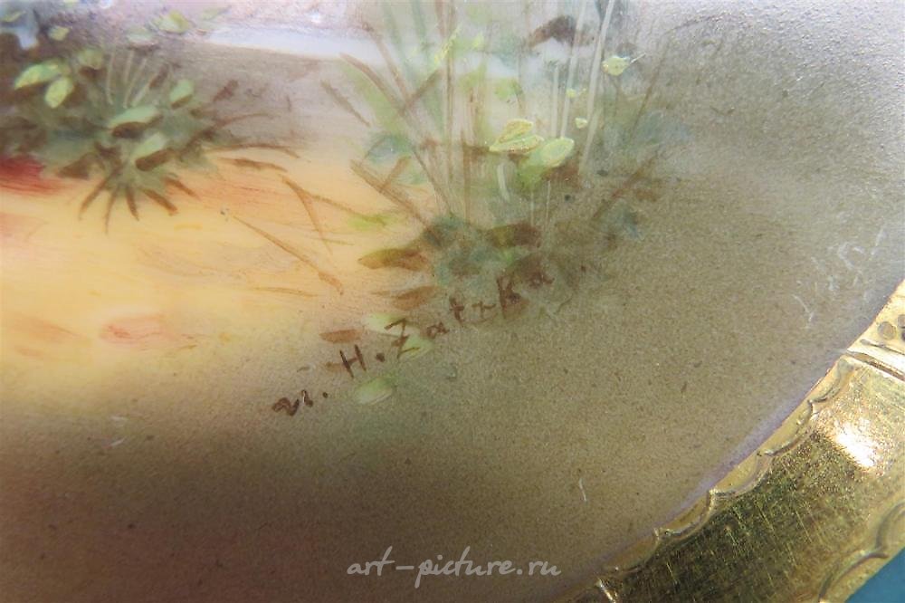 Royal Vienna Porcelain , Royal Vienna Porcelain Cabinet Plates (4pcs)