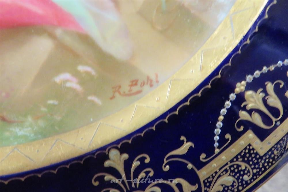 Royal Vienna Porcelain , Royal Vienna Porcelain Cabinet Plates (4pcs)