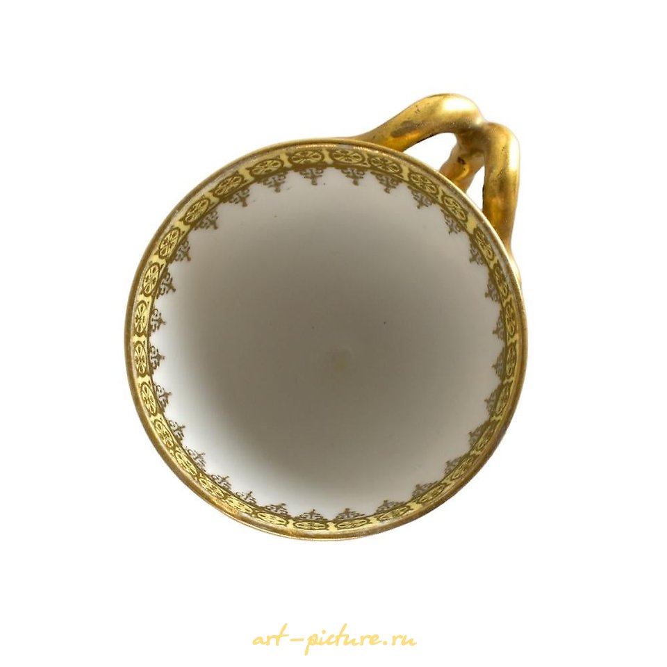 Royal Vienna Porcelain , Vintage Porcelain Cups and Saucers Set